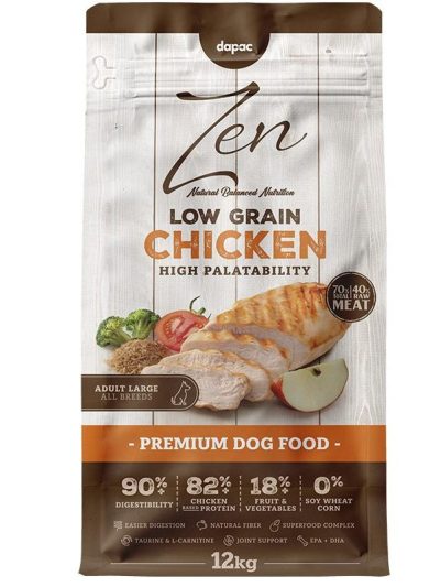 ZEN LOW GRAIN LARGE ADULT 12 KG PVP 52 90
