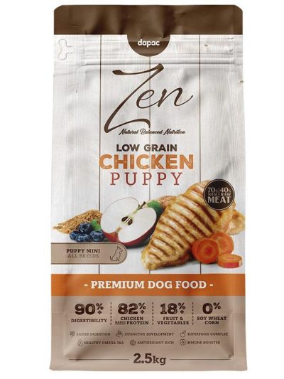 ZEN LOW GRAIN MINI PUPPY 2 5 KG PVP 19 90