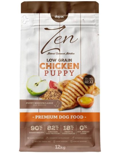 ZEN LOW GRAIN PUPPY M/L 12 KG PVP 52 90