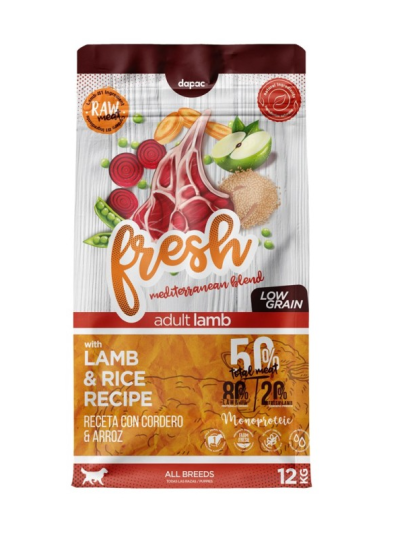 FRESH ADULT LAMB low grain 12kg