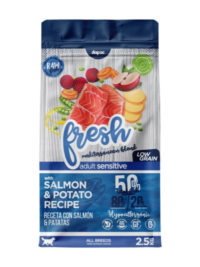FRESH ADULT SALMÓN & PATATA 2,5kg