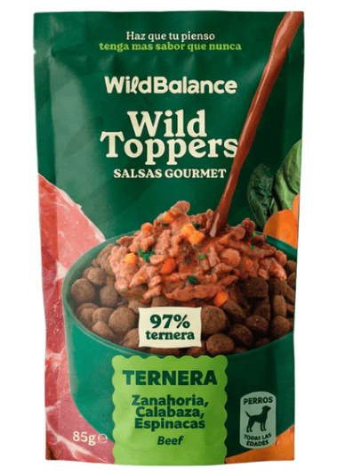 WILD TOPPER SALSA GOURMET TERNERA 85GR
