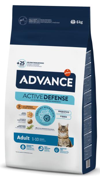ADVANCE CAT ADULT C&R 6 KG 38 99