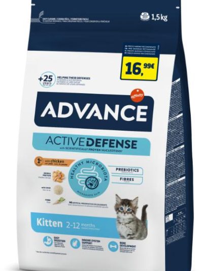 ADVANCE CAT KITTEN 1 5 KG 16 99