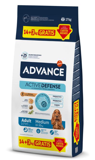 ADVANCE MEDIUM ADULT C&R 14 KG PVP 62 99