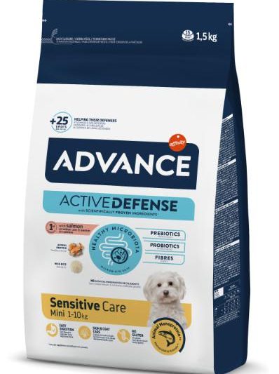 ADVANCE MINI SENSITIVE S&R 1 5 KG PVP 12 99