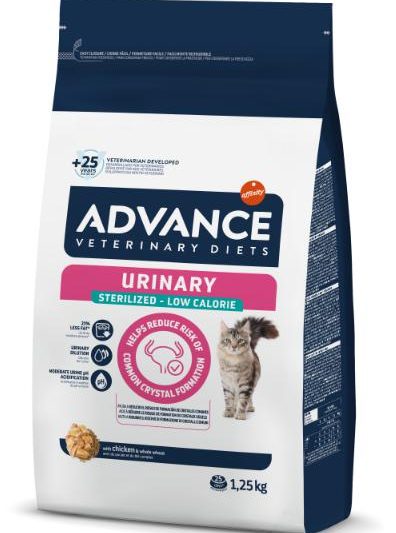 AVET CAT URINARY STRZ LOW CAL 1 25 KG 18 49