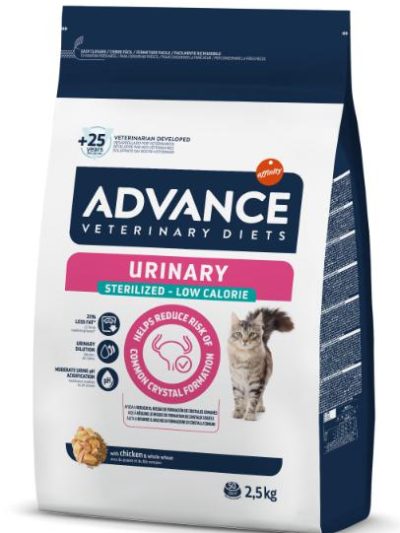 AVET CAT URINARY STRZ LOW CAL 2 5 KG 30 99