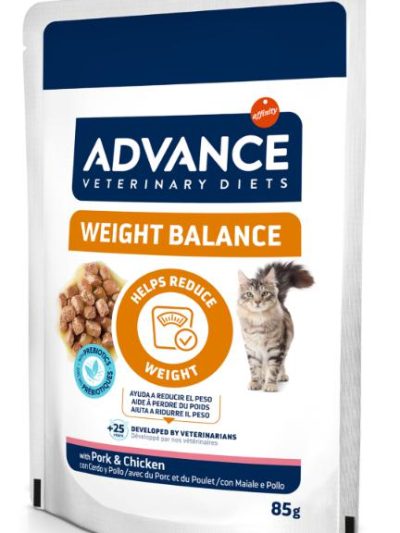 AVET CAT WEIGHT BALANCE WET 85GR*12