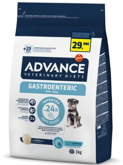 AVET DOG GASTROENTERIC MINI 3 KG PVP 29 99