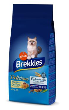 BREKKIES CAT DELICIOUS PESCADO 20 KG