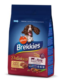 BREKKIES DOG RECETA BUEY 3 KG