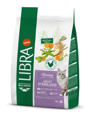 LIBRA CAT STERILIZED 3 KG 13 95