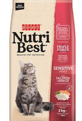 NUTRIBEST CAT SALMON&RICE 2 KG