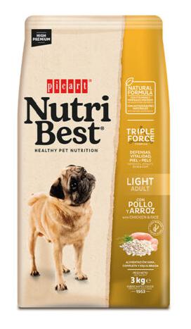 NUTRIBEST LIGHT 3KG 1 NUTRIBEST LIGHT 3 KG