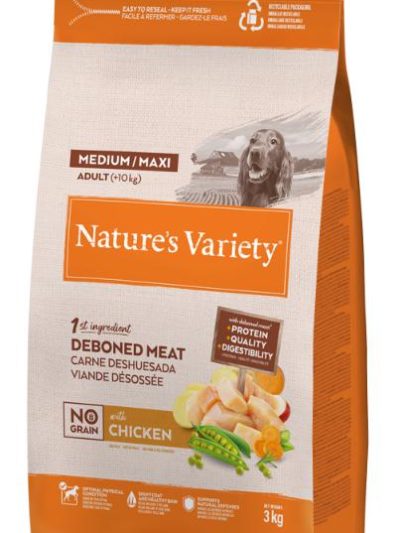 NVD NG MEDIUM AD CHICKEN 3 KG 24 95