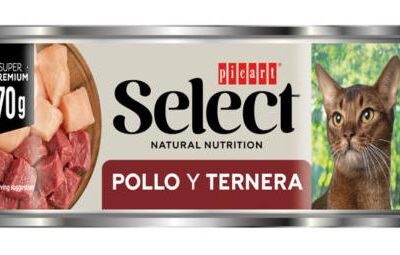 SELECT CAT LATA WET pollo y buey 70 GR 18