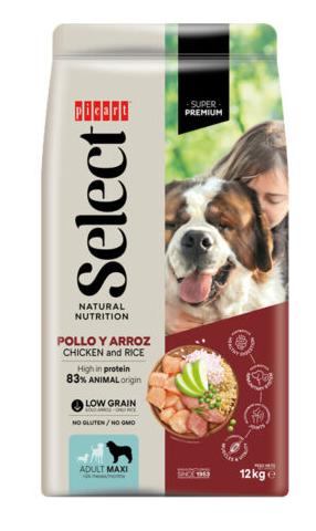 SELECT DOG MAXI ADULT CHICKEN & RICE 12KG 1 SELECT DOG MAXI ADULT CHICKEN&RICE 12 KG