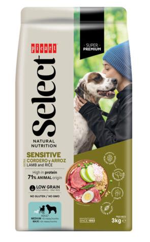 SELECT DOG MEDIUM ADULT LAMB&RICE 3 KG