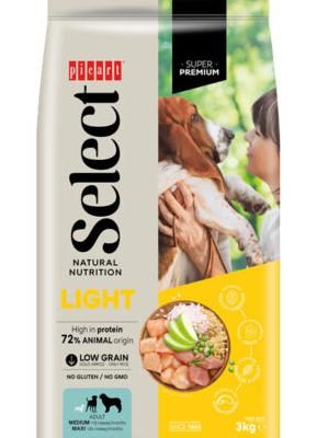 SELECT DOG MEDIUM ADULT LIGHT 3 KG