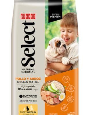 SELECT DOG MEDIUM PUPPY CHICKEN&RICE 12 KG