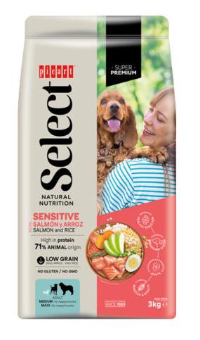 SELECT DOG MEDIUM SENSITIVE SALMON&RICE 12 KG