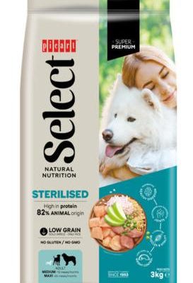 SELECT DOG MEDIUM  STERILISED CH&RC  12 KG