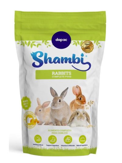 SHAMBI MENU EXTRA CONEJOS 3KG