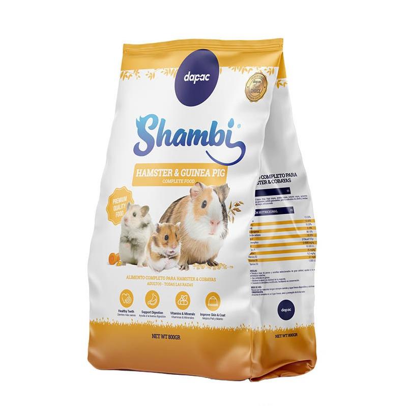 SHAMBI MENÚ EXTRA HÁMSTER Y COBAYA 800GR 1 SHAMBI MENU EXTRA HAMSTER Y COBAYA 800g