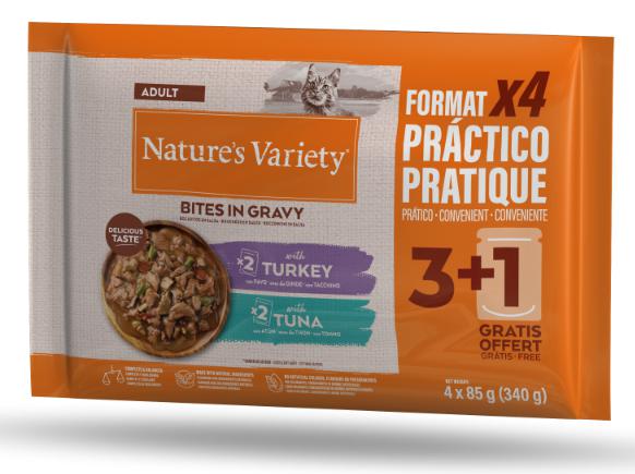 WNVC BOCADITOS SALSA TURKEY/TUNA MULTIP 4*85*11 GR