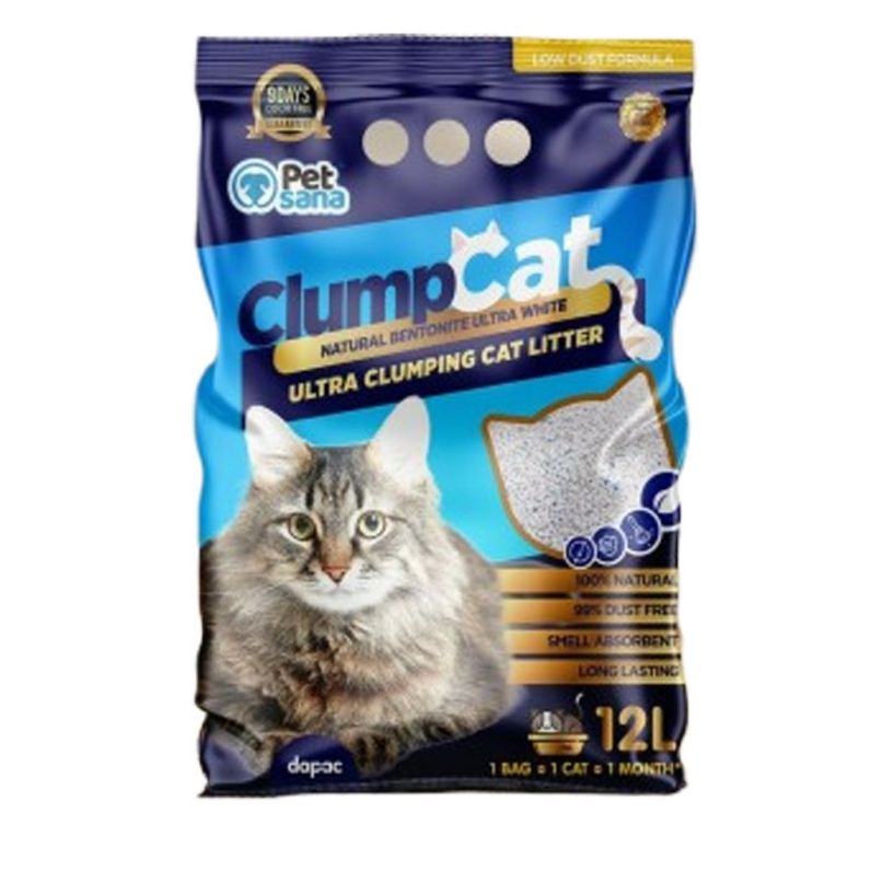 PET SANA CLUMPCAT AGLOMERANTE 12L 1 PET SANA CLUMPCAT AGLOMERANTE 12L