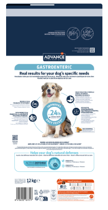 ADVANCE VETERINARY DIETS DOG GASTROENTERIC 12KG - Imagen 2
