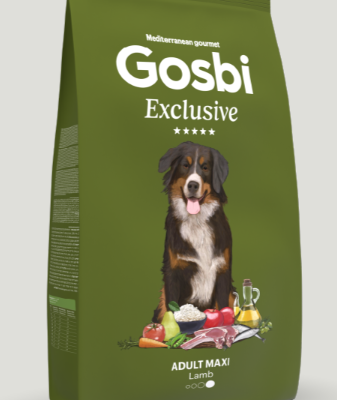 GOSBI EXCLUSIVE DOG ADULT MAXI LAMB 3KG