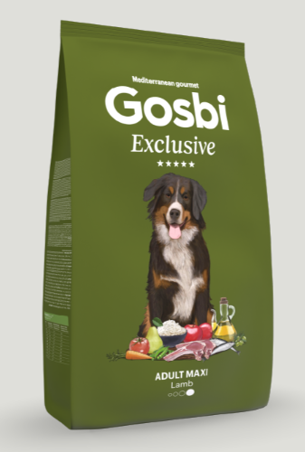 GOSBI EXCLUSIVE DOG ADULT MAXI LAMB 3KG 1 GOSBI EXCLUSIVE DOG ADULT MAXI LAMB 3KG