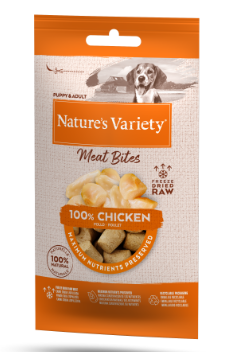 NATURE'S VARIETY DOG TOPPERS POLLO 20GR
