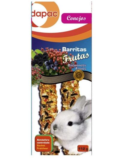 DAP  BARRITAS CONEJOS FRUTA