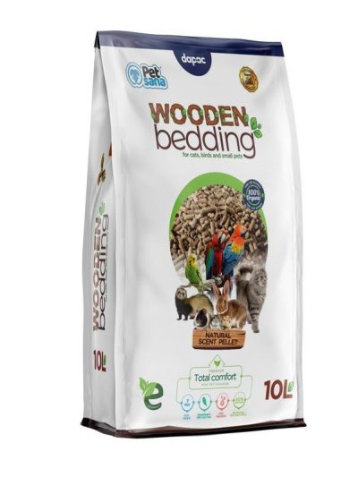 PET SANA LECHO VEGETAL WOODEN  10L