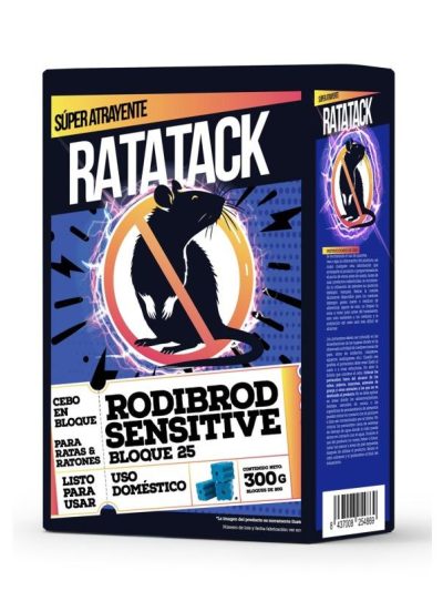 RATATACK RATICIDA CEBO BLOQUE   300g