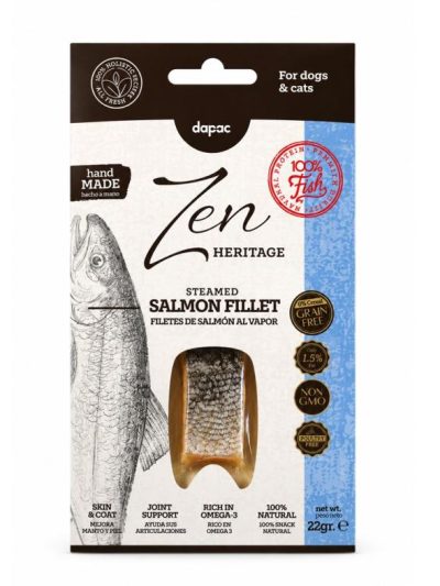 ZEN HERITAGE FILETE SALMON AL VAPOR 22gr*16u