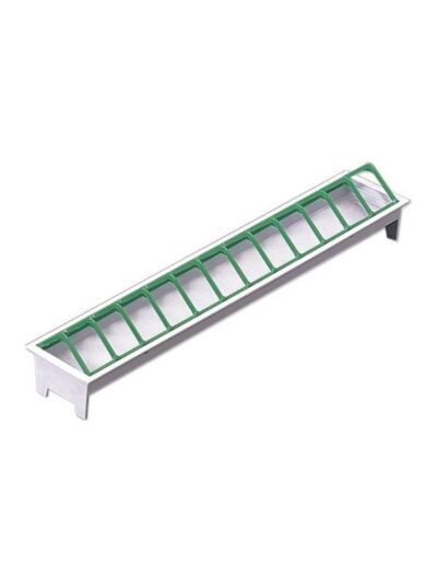 COMEDERO PLASTICO POLLOS 12 SALIDAS 41*7 8CM