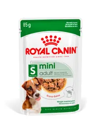 ROYAL CANIN MINI ADULT SOBRES EN SALSA 85 GR 12 UD