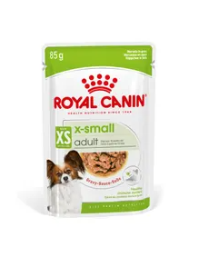 ROYAL CANIN XSMALL ADULT SOBRES EN SALSA 85 GR 12UD